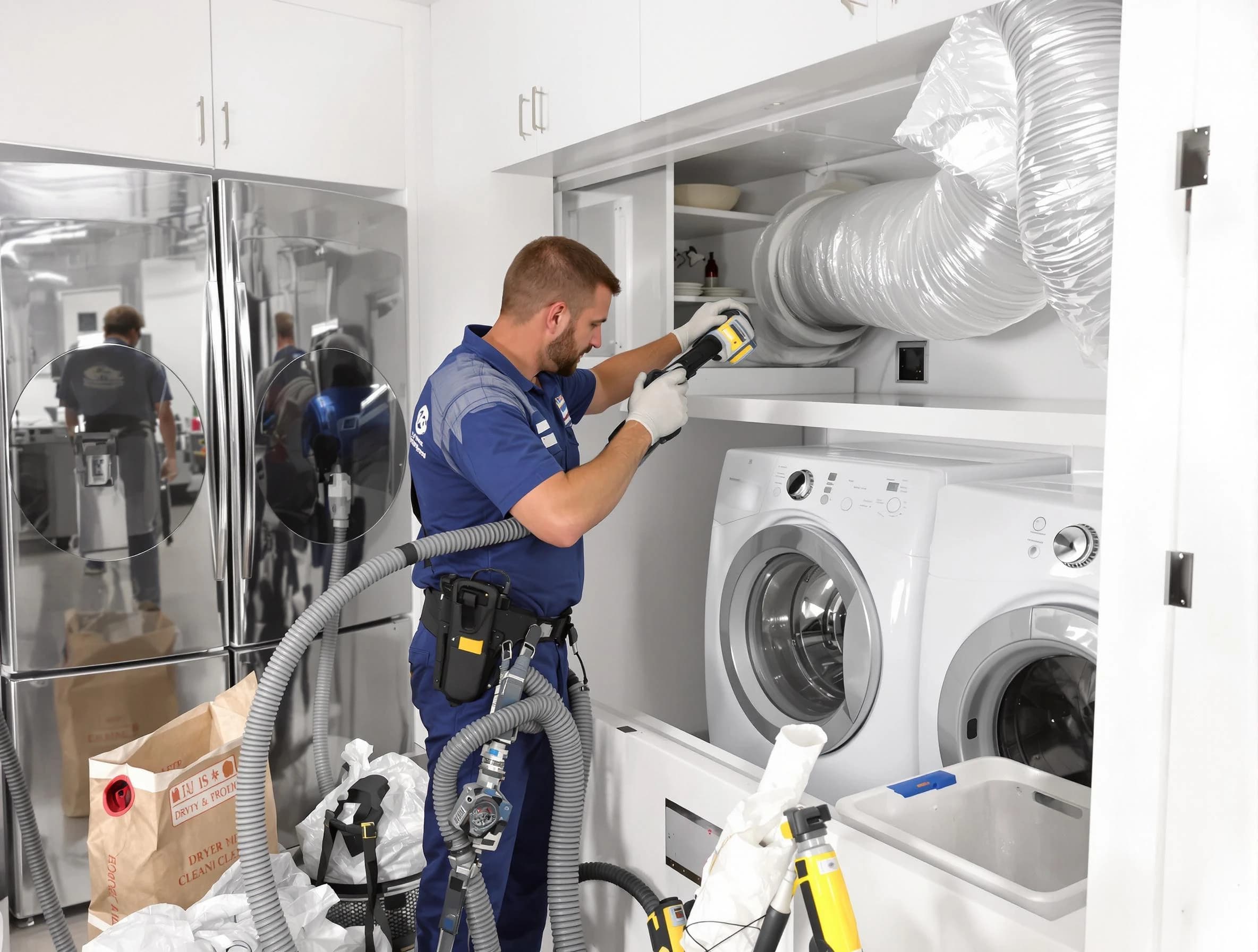 Professional duct cleaning by Kaysville Dryer Vent Cleaning in Kaysville