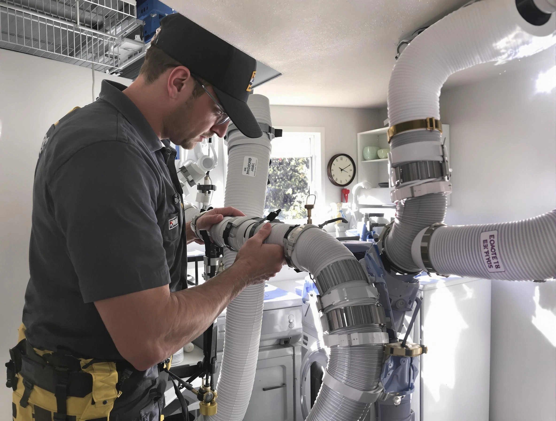 Dryer Vent Hose Installation in Kaysville