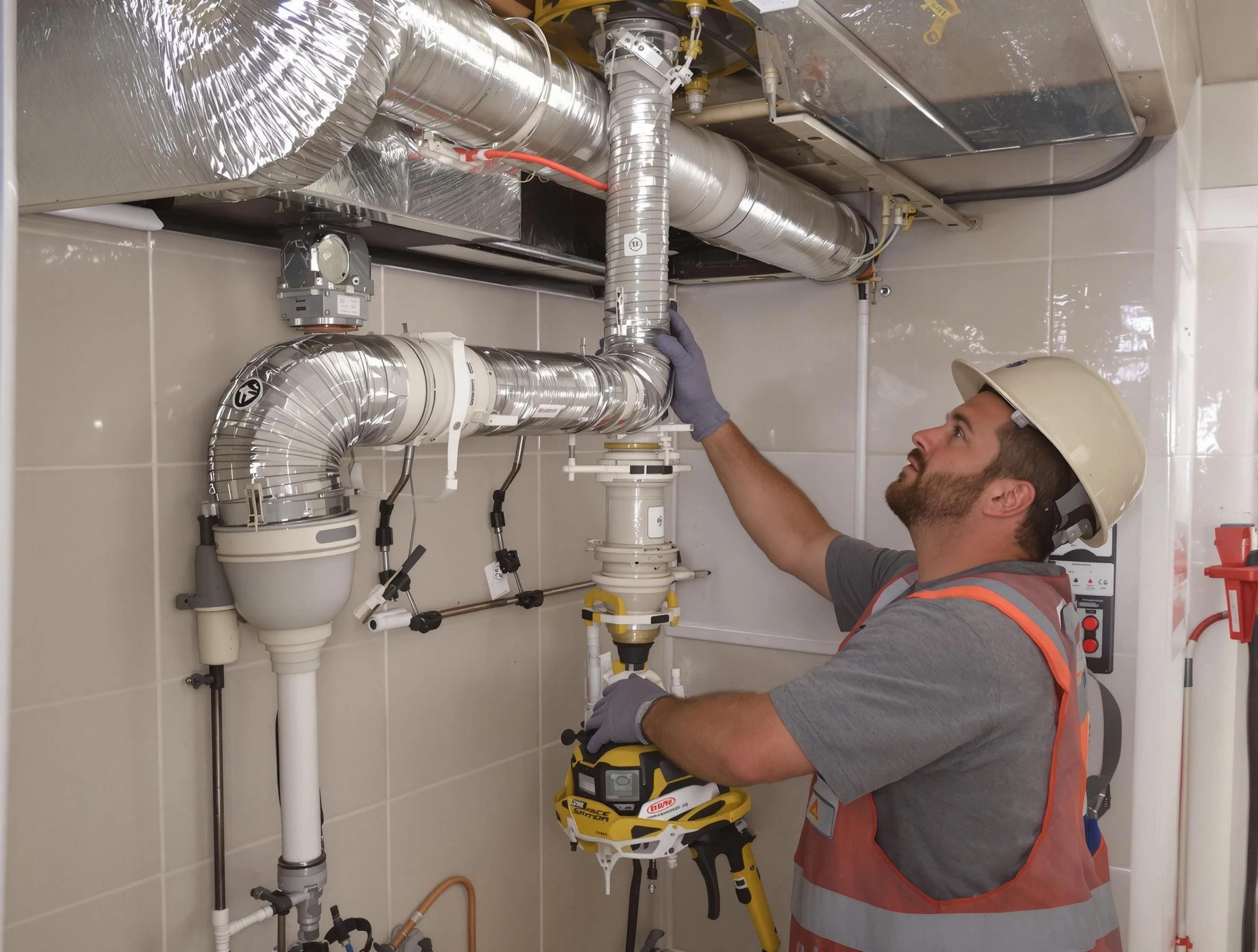 Kaysville Dryer Vent Cleaning expert performing professional dryer vent repair and installation in Kaysville