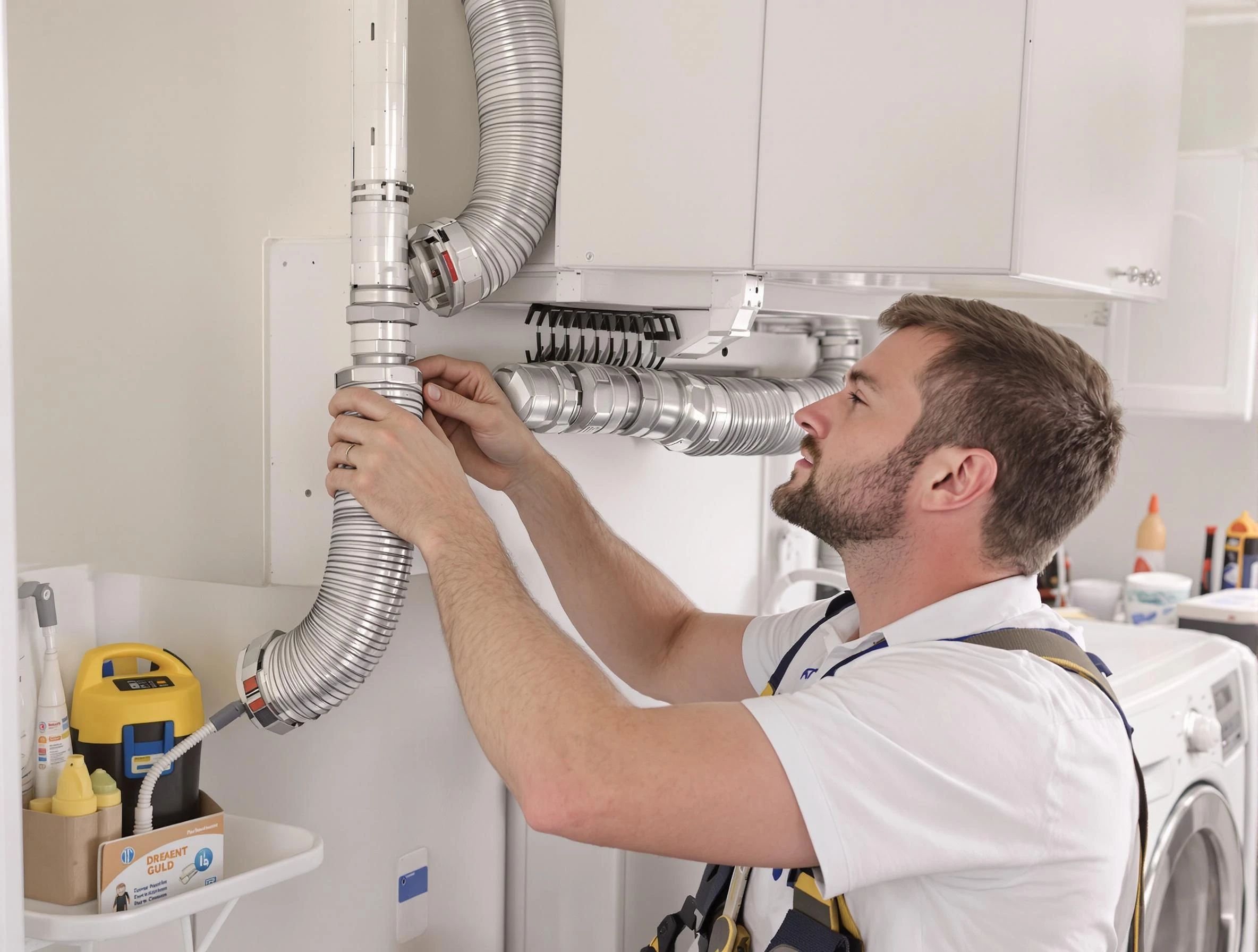 Professional dryer vent repair and installation by Kaysville Dryer Vent Cleaning in Kaysville